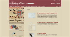 Desktop Screenshot of carta-amalfi.it